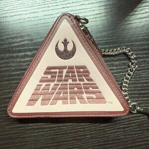 Star Wars X Coach Triangle Coin Case With Motif